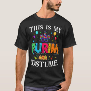 This Is My Purim Costume Jewish T-Shirt