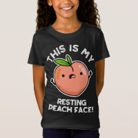 This Is My Resting Peace Face Funny Fruit Pun Gift