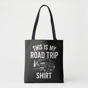 This Is My Road Trip Shirt - Adventure Travel & Ca Tote Bag