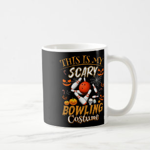 This Is My Scary Bowling Costume Halloween  Coffee Mug