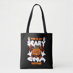 This Is My Scary Cna Costume Tote Bag