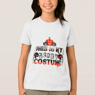 This Is My Scary Costume Tri-Blend Shirt
