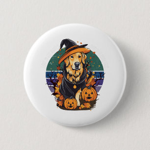 This is my scary dog dad costume Halloween Doglove 6 Cm Round Badge