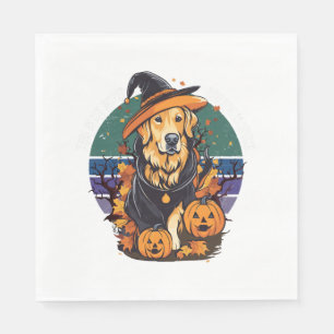 This is my scary dog dad costume Halloween Doglove Napkin