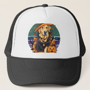 This is my scary dog dad costume Halloween Doglove Trucker Hat