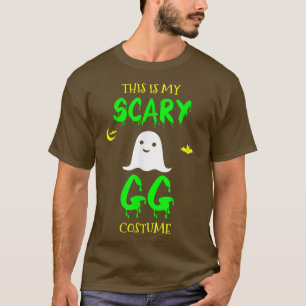 This Is My Scary GG Costume Halloween Lazy Easy 94 T-Shirt