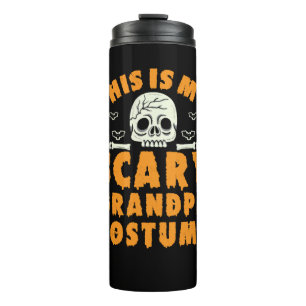 This Is My Scary Grandpa Costume Thermal Tumbler