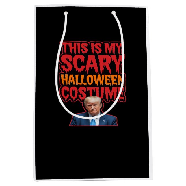 This Is My Scary Halloween Costume Classic Medium Gift Bag (Front)