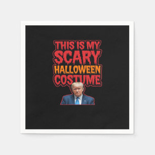 This Is My Scary Halloween Costume Classic Napkin