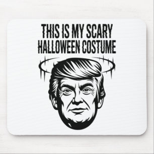 This Is My Scary Halloween Costume Funny Trump Mouse Mat