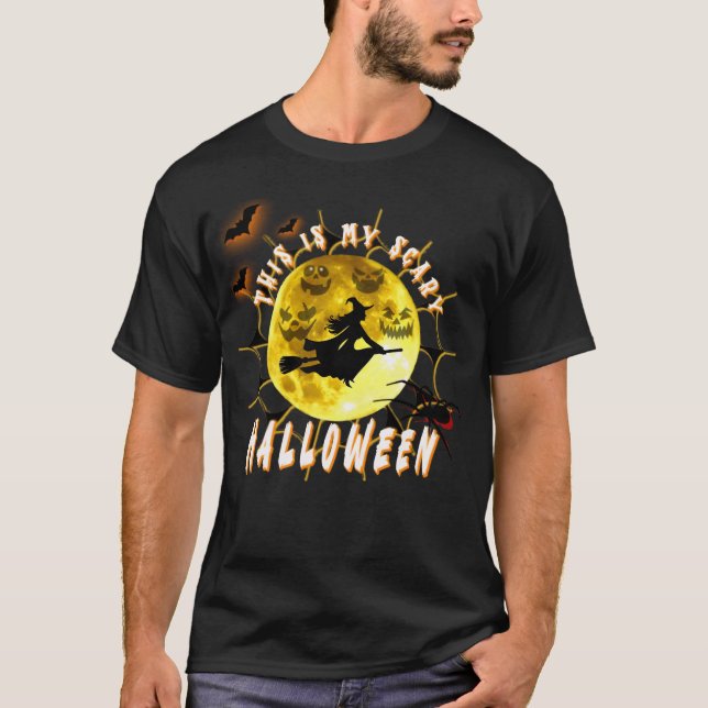 this is my scary halloween friend T-Shirt (Front)