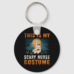 This Is My Scary Nurse Costume Halloween Men Women Key Ring
