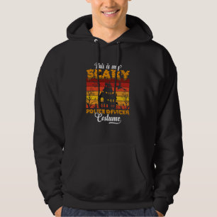 This is my Scary Police Officer Halloween Costume Hoodie