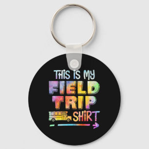 This Is My School Field Day Trip 2025 Tie Dye Matc Key Ring