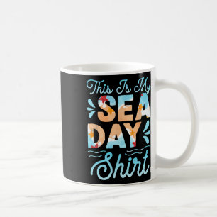 This Is My Sea Day Family Summer Vacation Beach Vi Coffee Mug