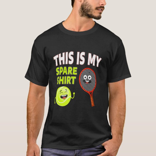 This Is My Shape  Tennis T-Shirt (Front)