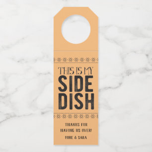 This Is My Side Dish Bottle Tag