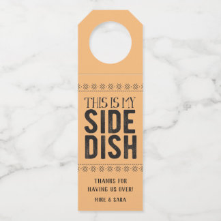This Is My Side Dish Bottle Tag