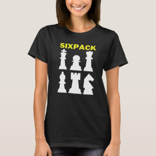 This Is My Sixpack Chess Pieces T-Shirt
