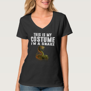 This Is My Snake Costume Animal Graphic Funny Hall T-Shirt