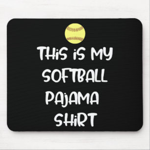 This Is My Softll Pajama Shirt For Players Teen Gi Mouse Mat