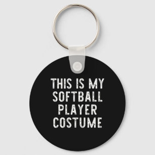 This Is My Softll Player Costume Halloween Simple Key Ring