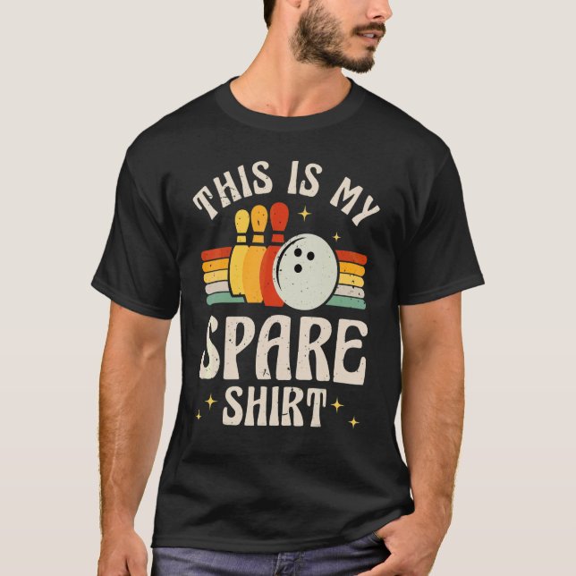 This Is My Spare  Bowling  Bowler  1 T-Shirt (Front)