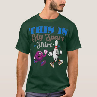 This Is My Spare Shirt Funny Bowling Shirt