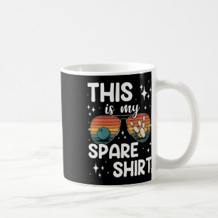 This Is My Spare Shirt Retro Vintage Bowling Men W Coffee Mug