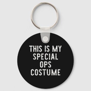 This is My Special Ops Costume Halloween Easy Kids Key Ring