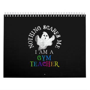 This is My Spooky Gym Teacher Costume Don't Scare Calendar