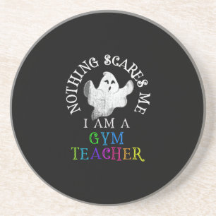 This is My Spooky Gym Teacher Costume Don't Scare Coaster
