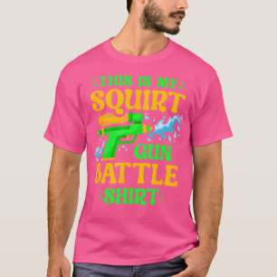 This Is My Squirt Gun Battle Water Gun T-Shirt
