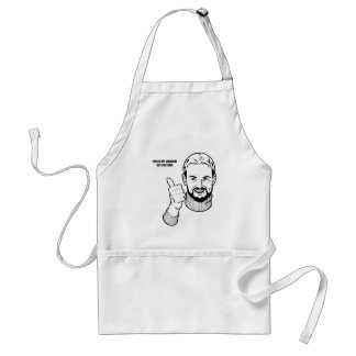 This is my straight guy costume standard apron