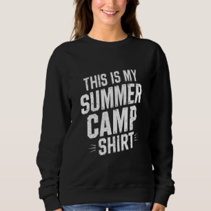 This Is My Summer Camp Shirt Camp Director Staff 