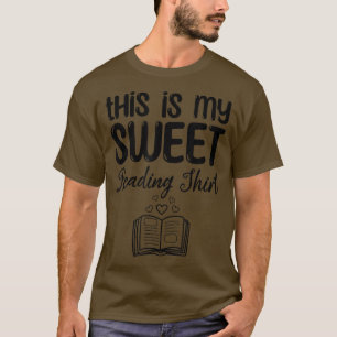 This Is My Sweet Reading Book Reader Book Lover T-Shirt