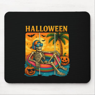 This Is My Tired Mom Costume Salty Skull Mother Ha Mouse Mat