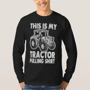 This Is My Tractor Pulling Tractor Driver Farmer T-Shirt