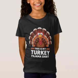This Is My Turkey Pajama Thanksgiving Shirt 