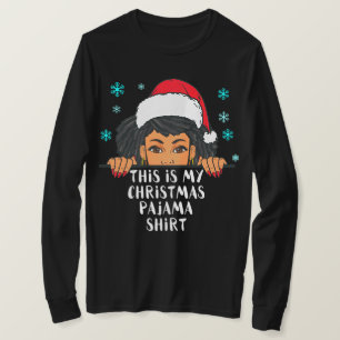 This is my ugly christmas sweater pajama shirt