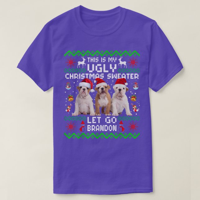 This Is My Ugly Sweater Funny Christmas Xmas Let G (Design Front)
