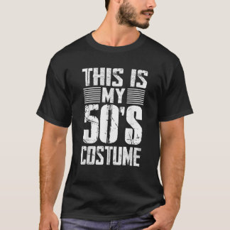 This Is My Vintage 50 s Costume Summer Party Music T-Shirt