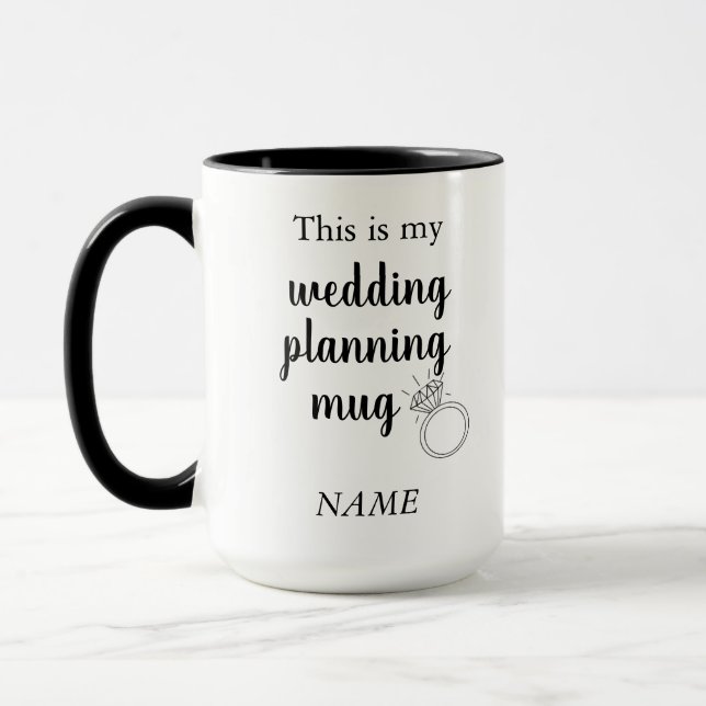 This is my wedding planning mug (Left)