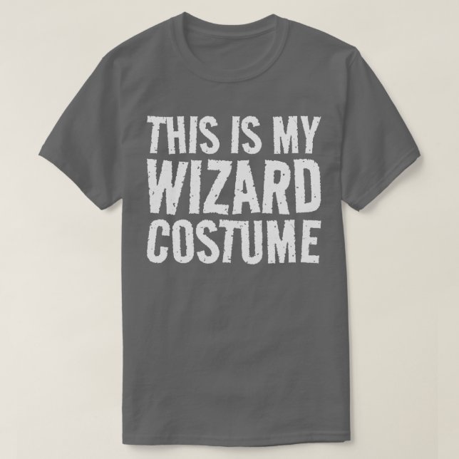 This is my Wizard Costume T-Shirt (Design Front)