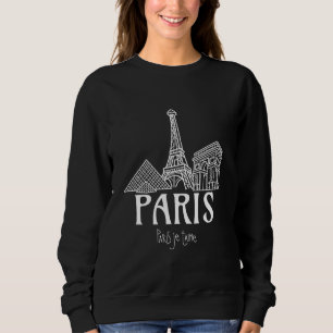 This is My Wonderful Paris France Blossom Fashion Sweatshirt