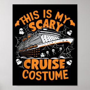 This Is My Y Cruise Costume Vacation Cruising Poster