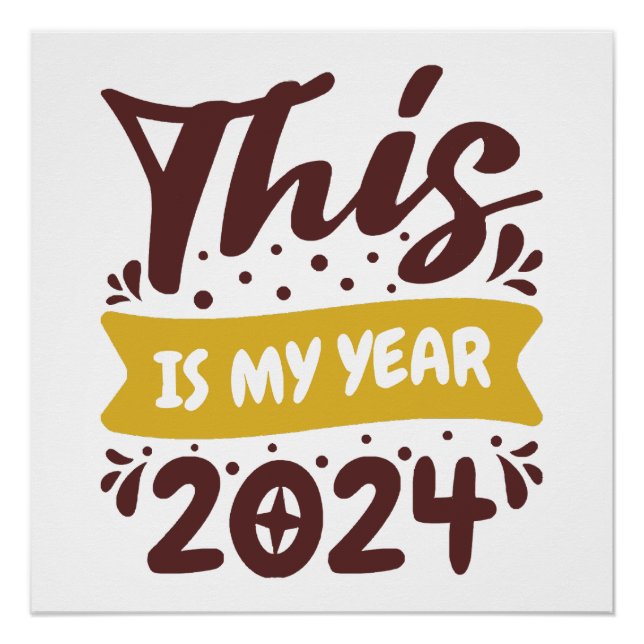 This is my year 2024 poster (Front)