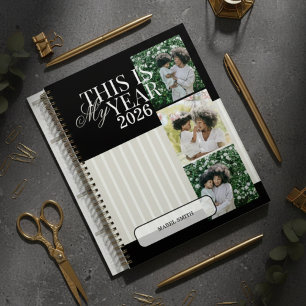 This Is My Year Photo Grid Motivational Planner