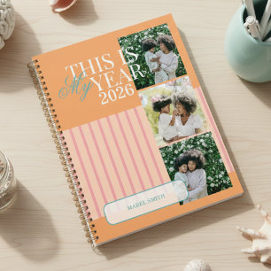 This Is My Year Photo Grid Motivational Planner