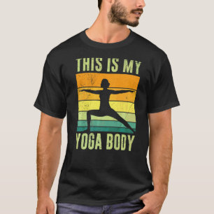 This Is My Yoga Body Guru Sport Workout USA For Me T-Shirt